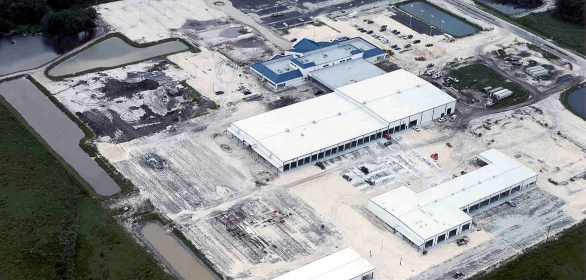 Bartow Ford Back Aerial Before